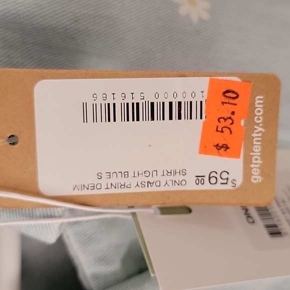 Denim top - Picture 3 of 3